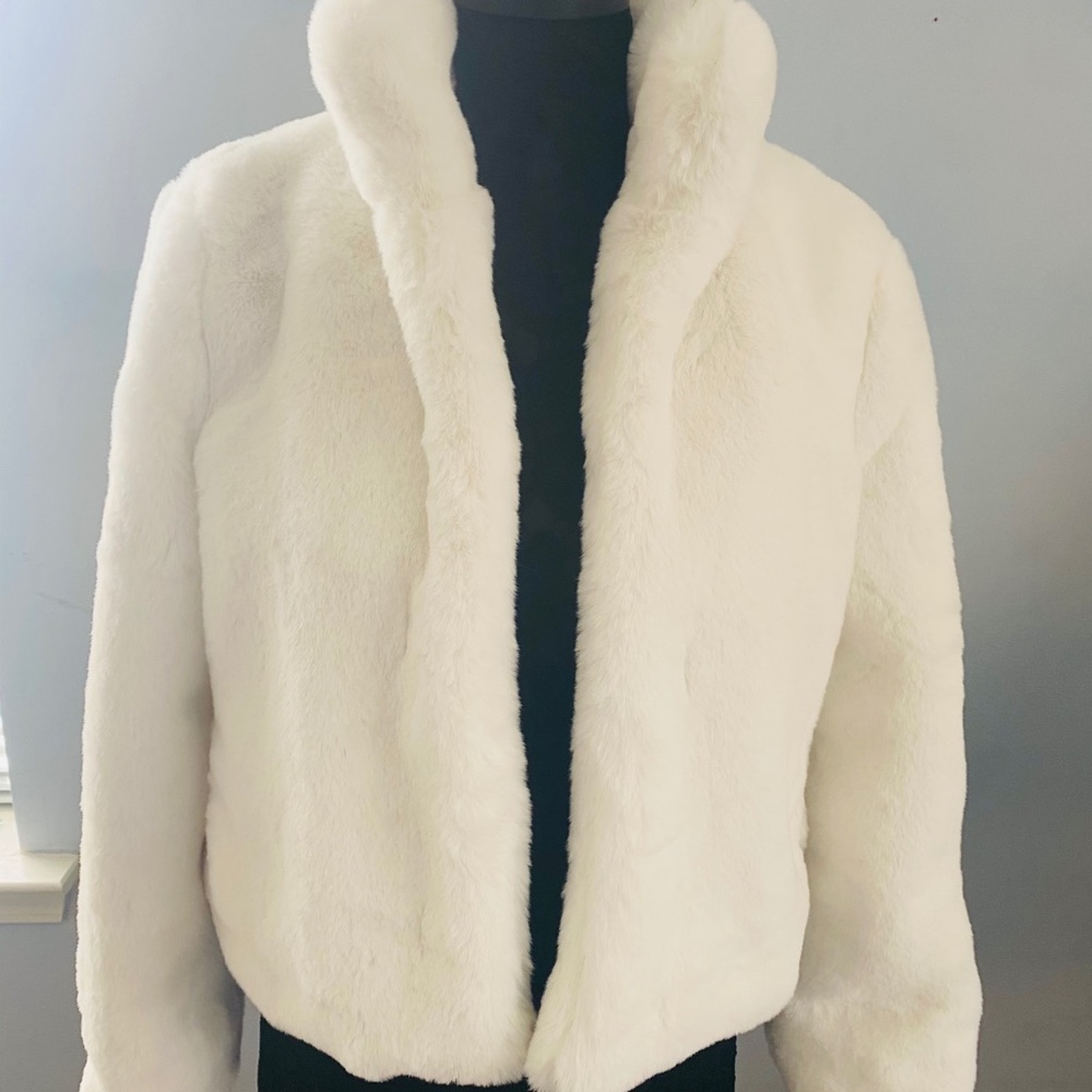 Shaggy Faux Fur Coat